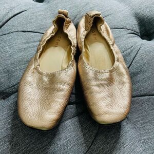 M. Gemi Gold Ballerina Flats‎